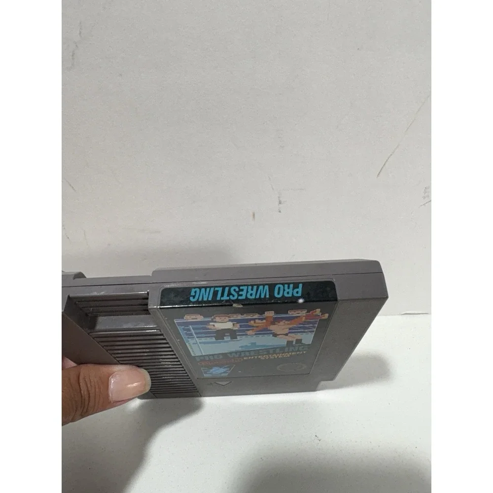 Pro Wrestling NES Nintendo Cartridge‎ & Original Nintendo Sleeve Rare